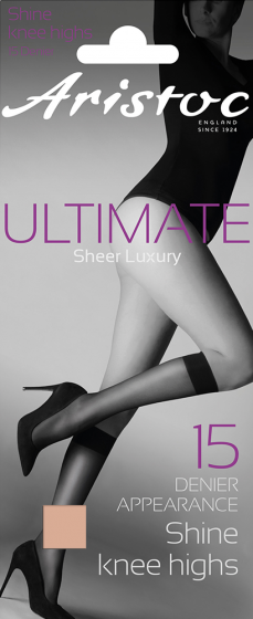 Discover The New 15 Denier Ultimate Shine Knee Highs In Nude From Aristoc