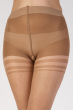 10 Denier Ultimate Ladder Resist Banded Bodyshaper Tights - Nude