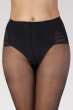 Waist and Tummy Toner Tights  - Black