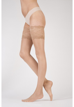 15 Denier Ultimate Shine Hold-Ups  - Nude